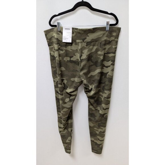 Sonoma Green Camo Mid-Rise Skinny Leggings - Picture 2 of 2